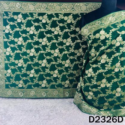 Zari Work Georgette Dupatta - D2326