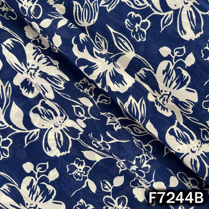 Printed Chinnon Chiffon Fabric - F7244