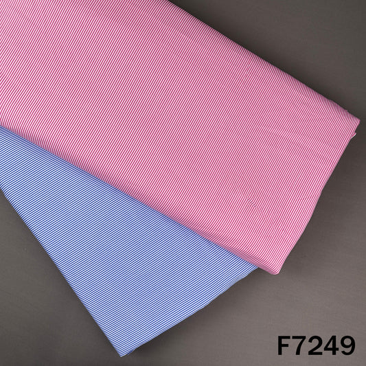 Stripes Cambric Cotton Fabric - F7249