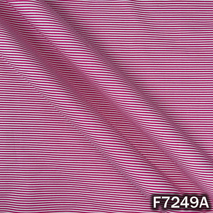 Stripes Cambric Cotton Fabric - F7249