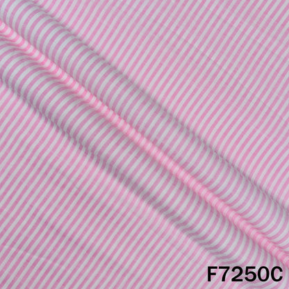 Stripes Cambric Cotton Fabric - F7250