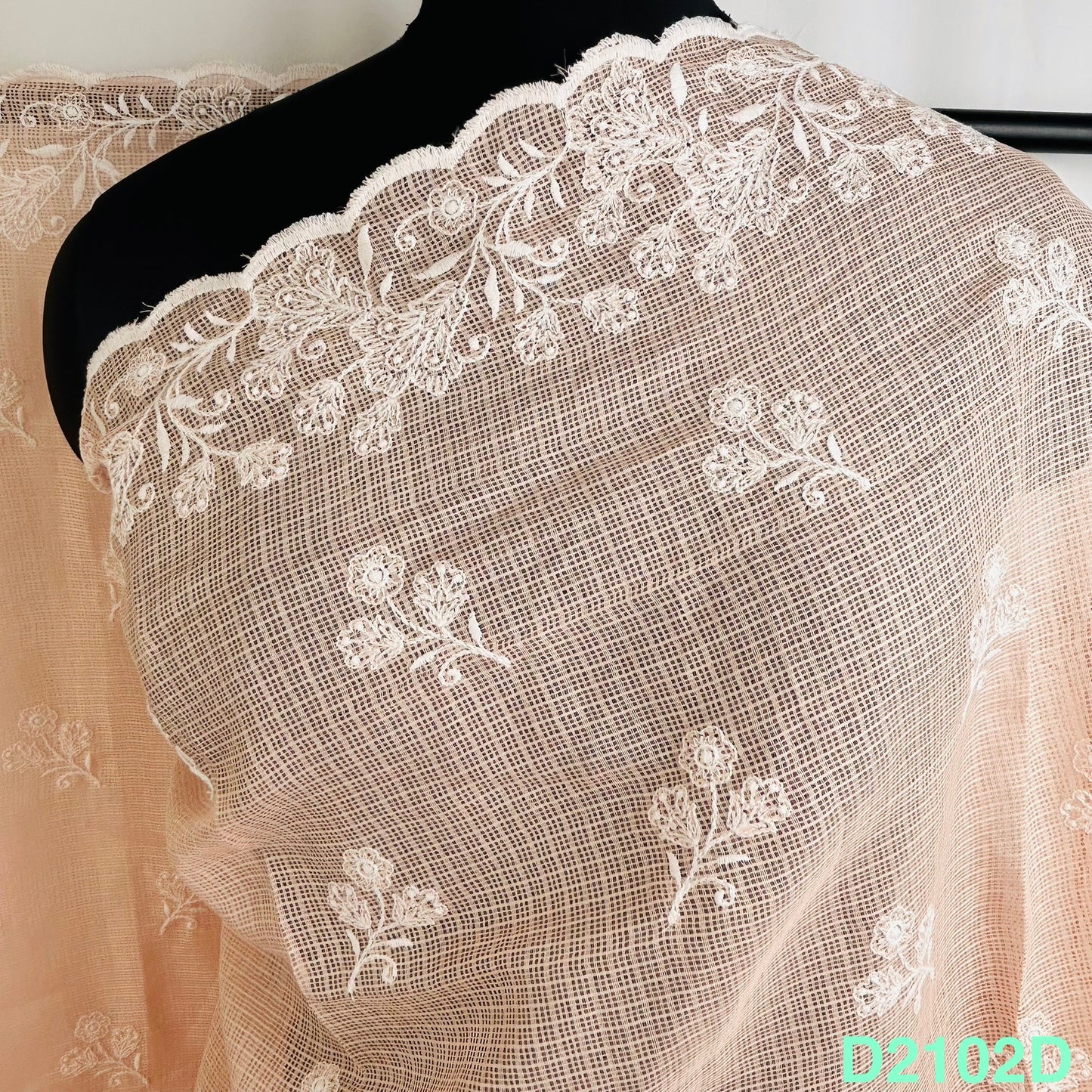 Thread Work Kota Cotton Dupatta-D2102