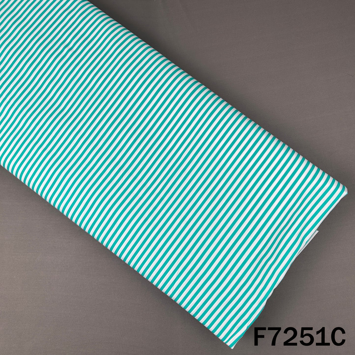 Stripes Cambric Cotton Fabric - F7251