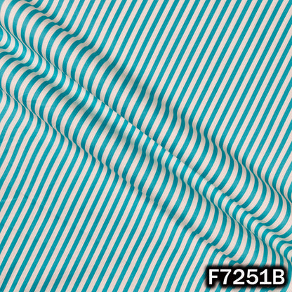 Stripes Cambric Cotton Fabric - F7251