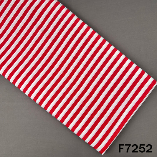 Stripes Cambric Cotton Fabric - F7252