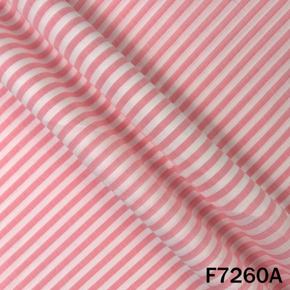 Stripes Cambric Cotton Fabric - F7260