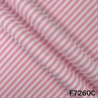 Stripes Cambric Cotton Fabric - F7260