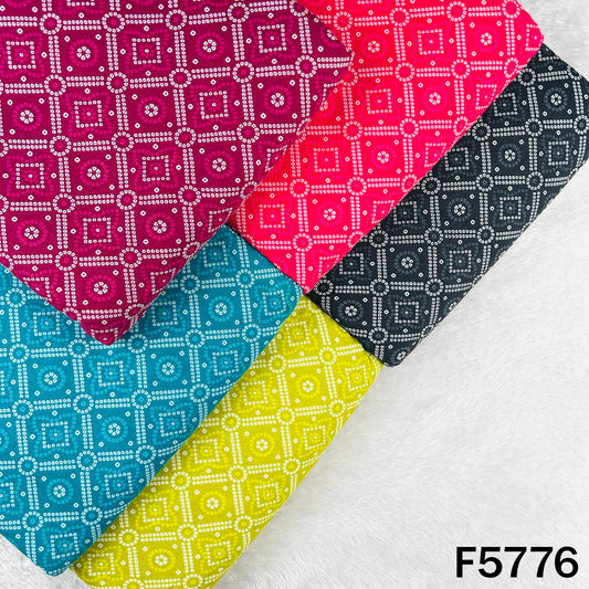 Bandhani Print Cotton Fabric - F5776