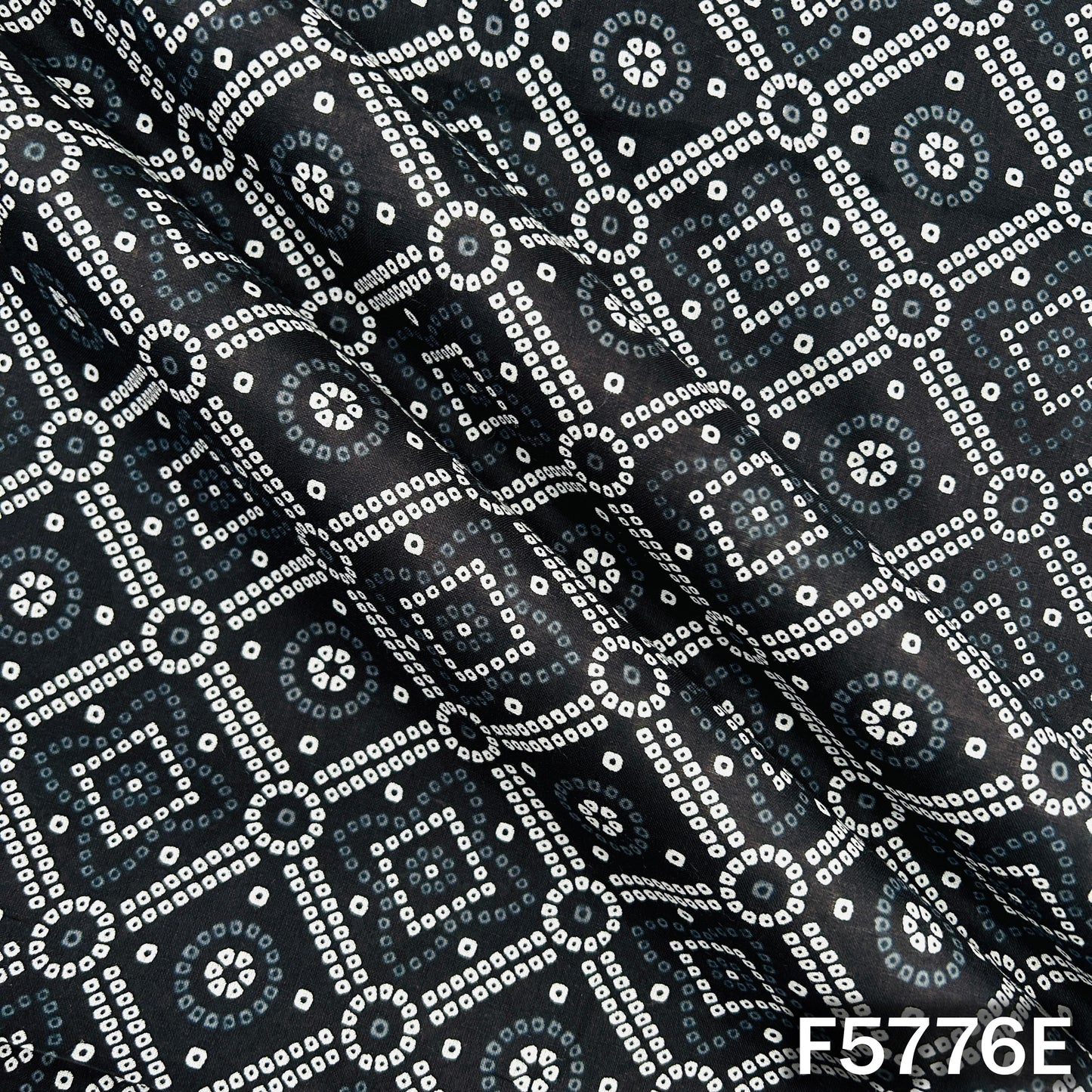 Bandhani Print Cotton Fabric - F5776