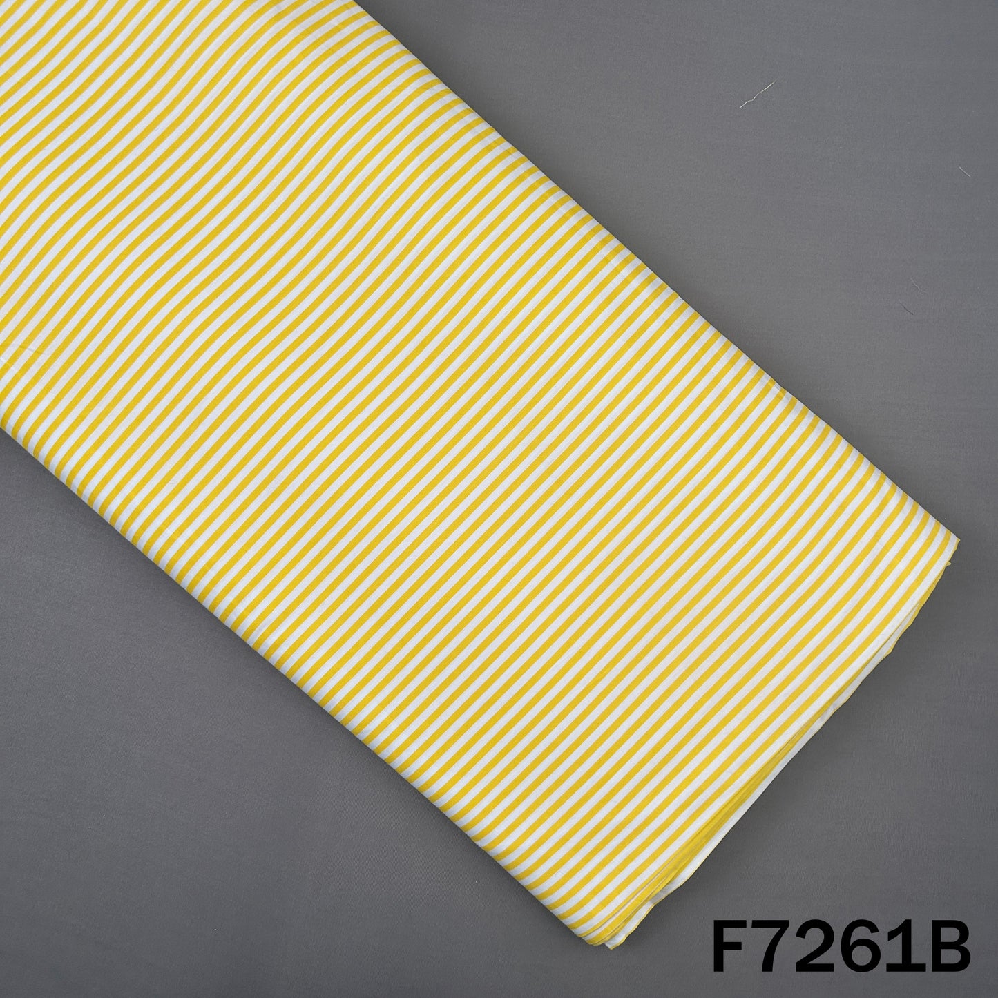 Stripes Cambric Cotton Fabric - F7261