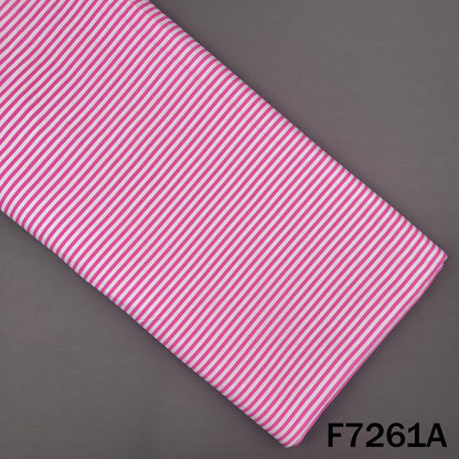 Stripes Cambric Cotton Fabric - F7261