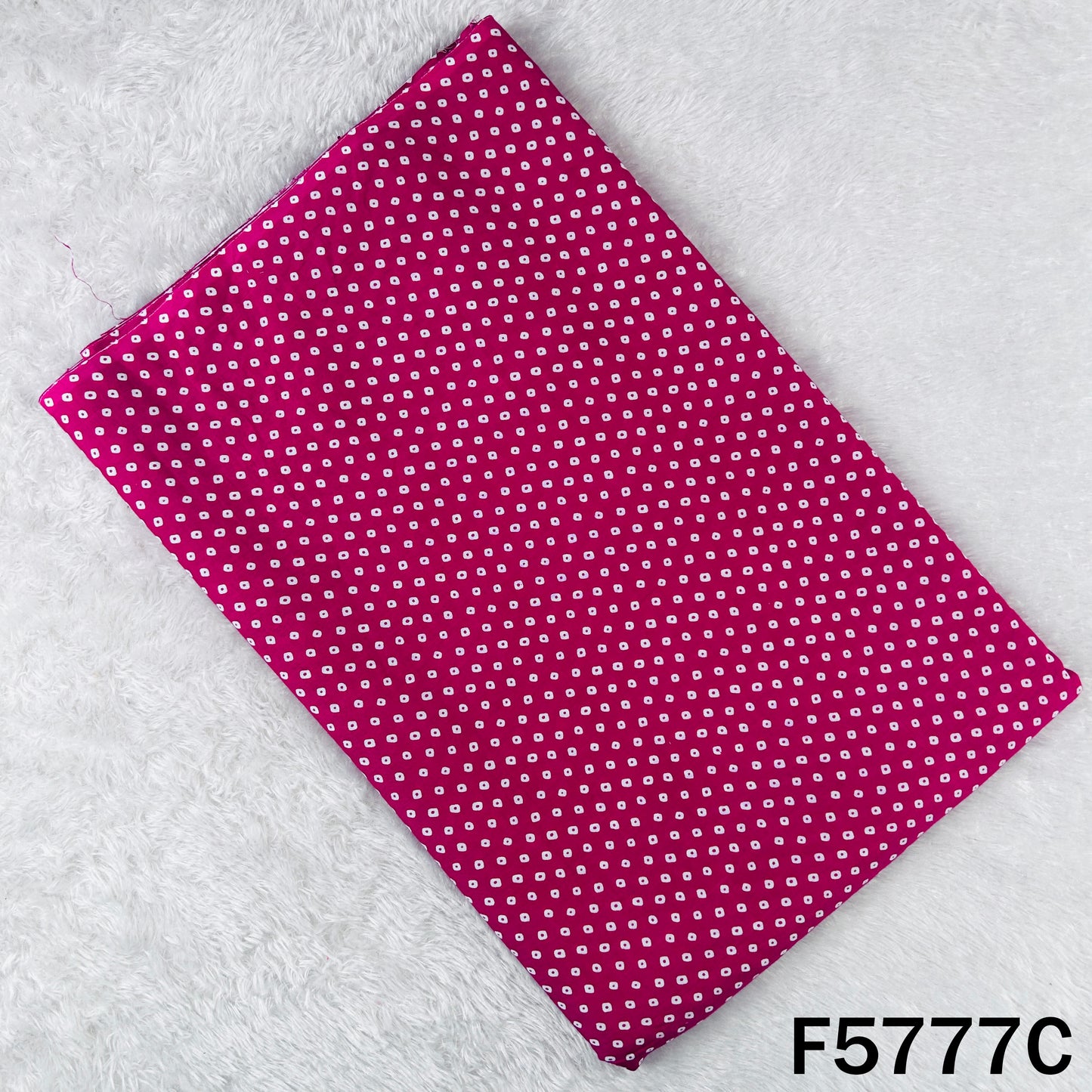 Bandhani Print Cotton Fabric - F5777