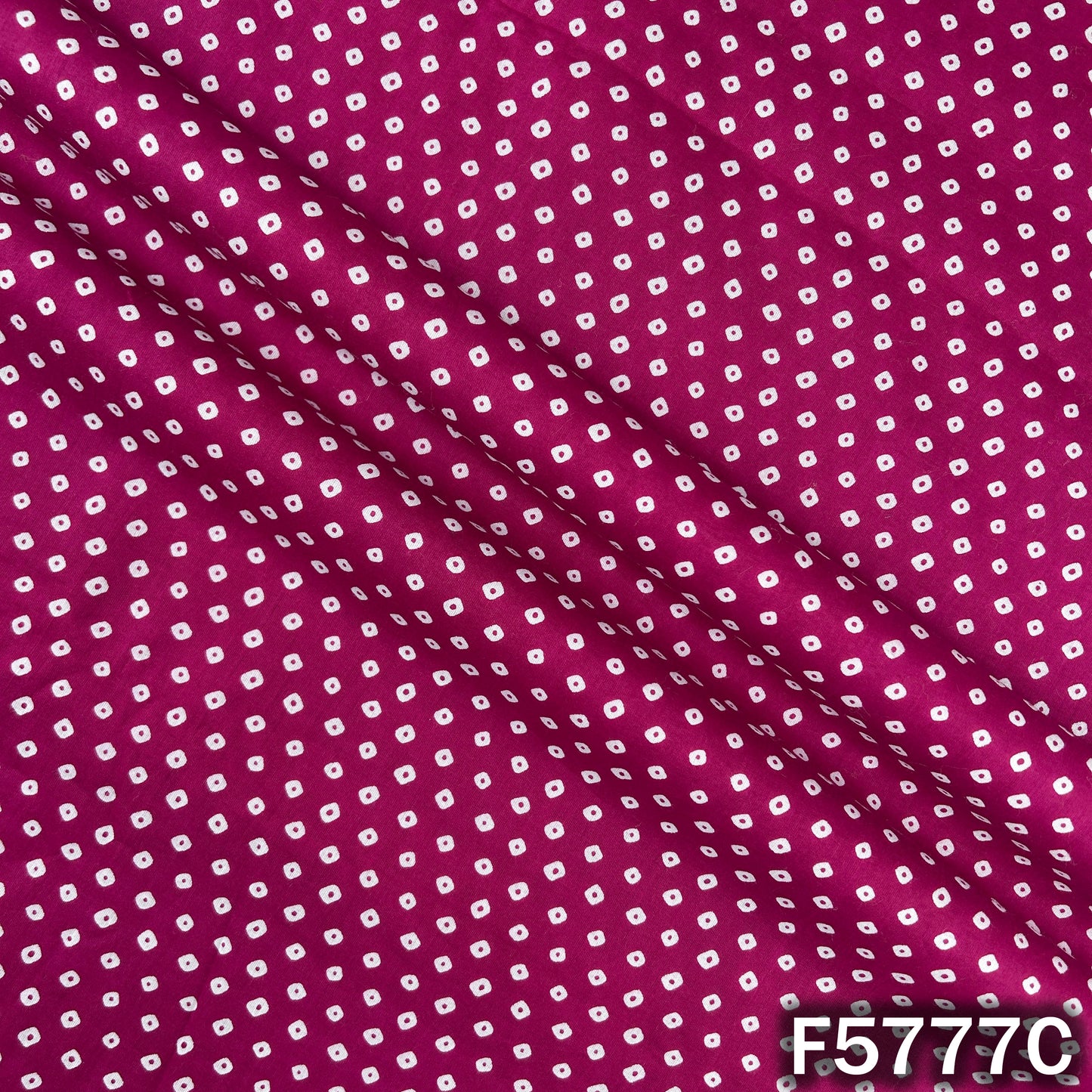 Bandhani Print Cotton Fabric - F5777