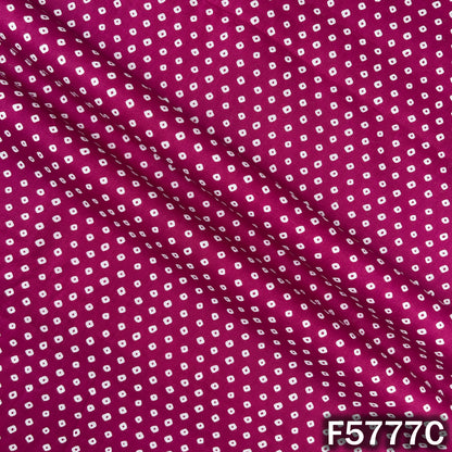 Bandhani Print Cotton Fabric - F5777