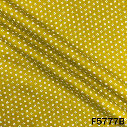Bandhani Print Cotton Fabric - F5777