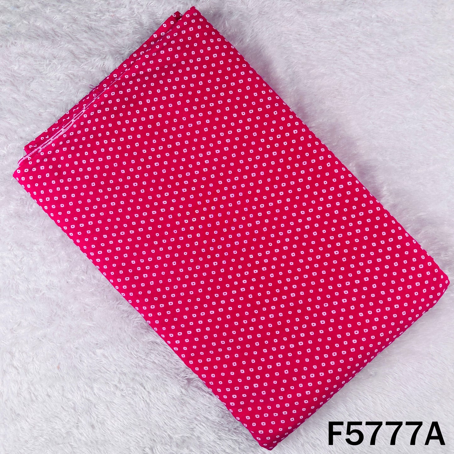 Bandhani Print Cotton Fabric - F5777