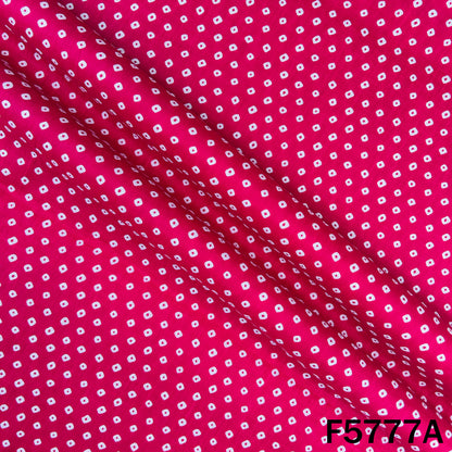 Bandhani Print Cotton Fabric - F5777