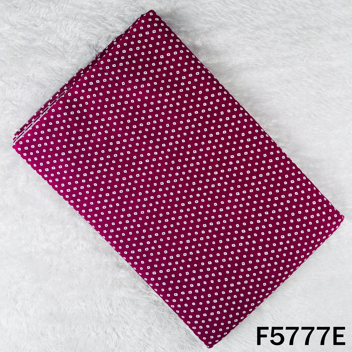 Bandhani Print Cotton Fabric - F5777