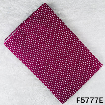 Bandhani Print Cotton Fabric - F5777
