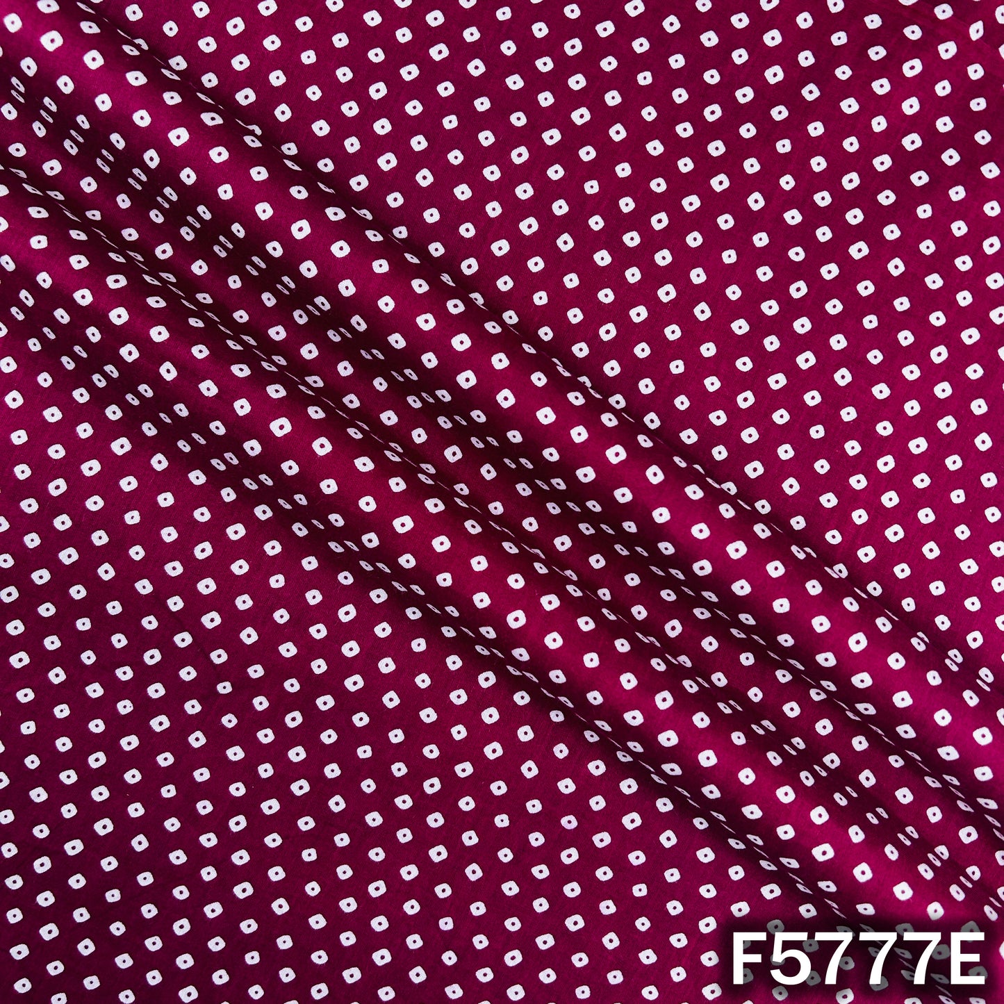 Bandhani Print Cotton Fabric - F5777