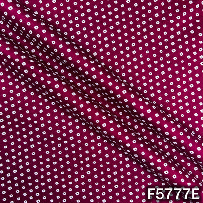 Bandhani Print Cotton Fabric - F5777