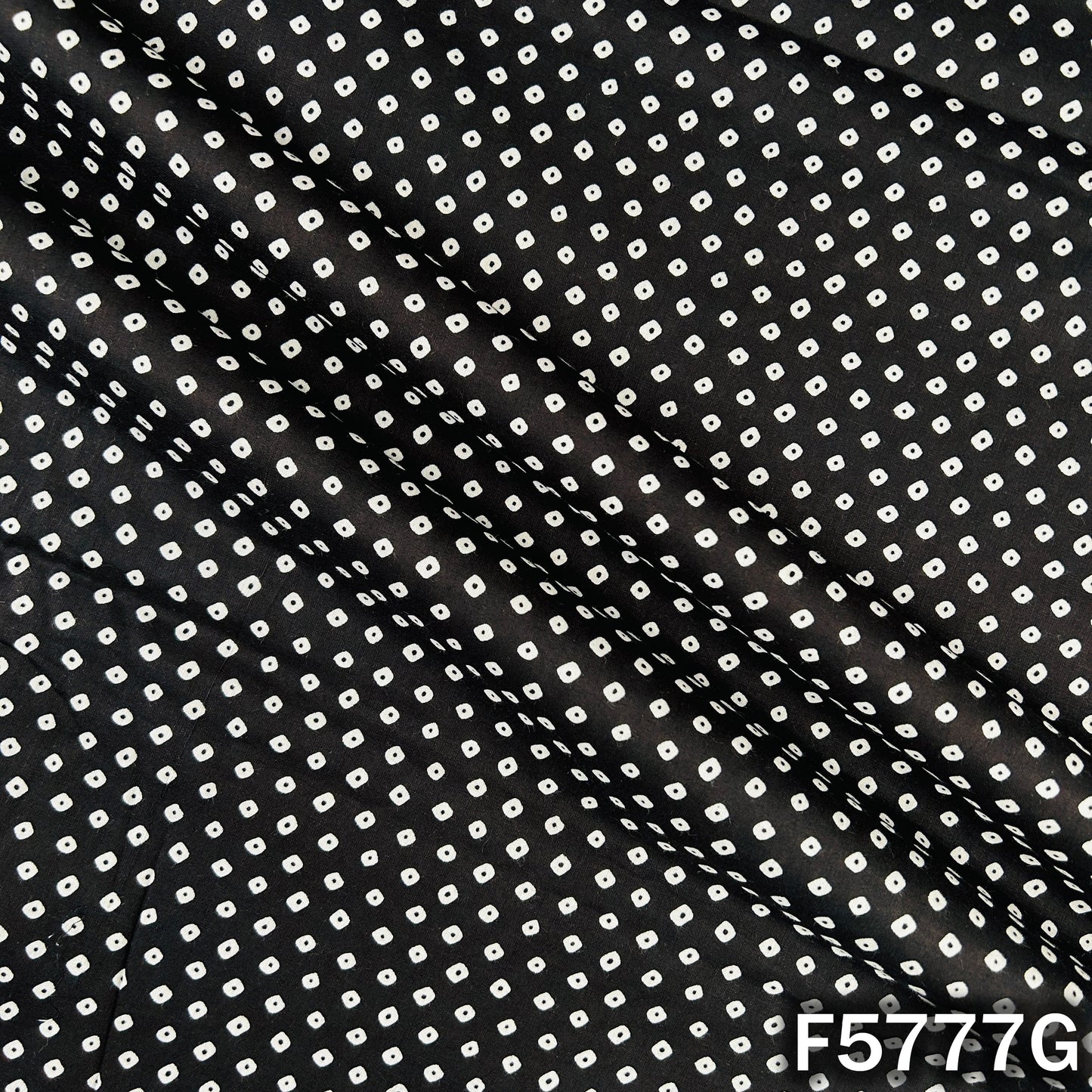 Bandhani Print Cotton Fabric - F5777