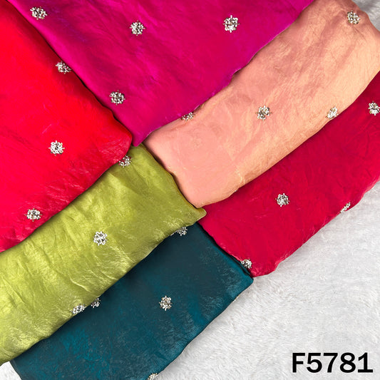 Cut Dana Zari Sequins Work Jimmy Choo Fabric - F5781