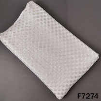 Dyeable Zari Embroidered Georgette Fabric - F7274