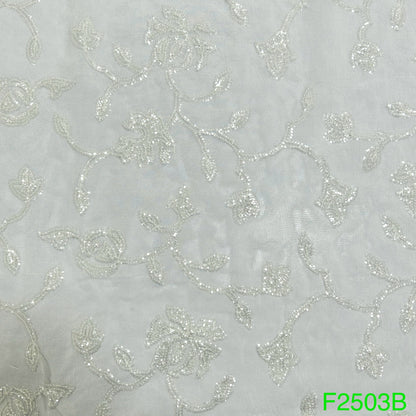 Thread Sequins  Georgette Fabric-F2503