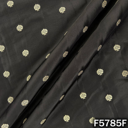 Zari Buti Work Crepe Fabric - F5785