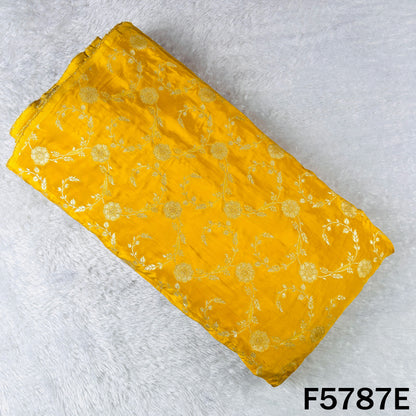 Zari Work Banarasi Silk Fabric - F5787