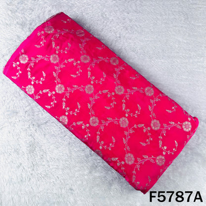 Zari Work Banarasi Silk Fabric - F5787