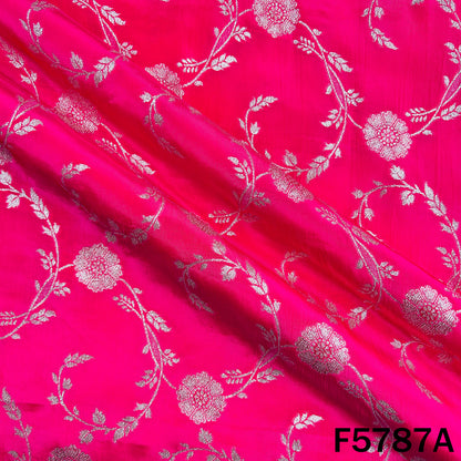 Zari Work Banarasi Silk Fabric - F5787