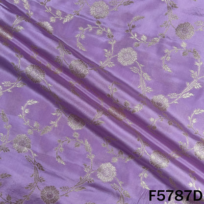 Zari Work Banarasi Silk Fabric - F5787