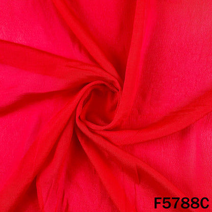 Plain Chinnon Chiffon Fabric - F5788