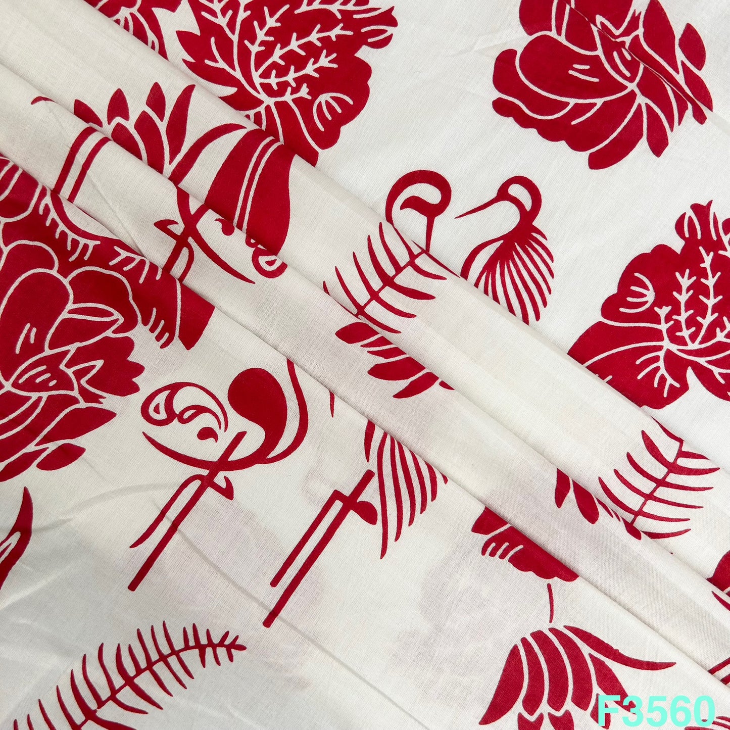 Printed Cambric Cotton Fabric-F3560
