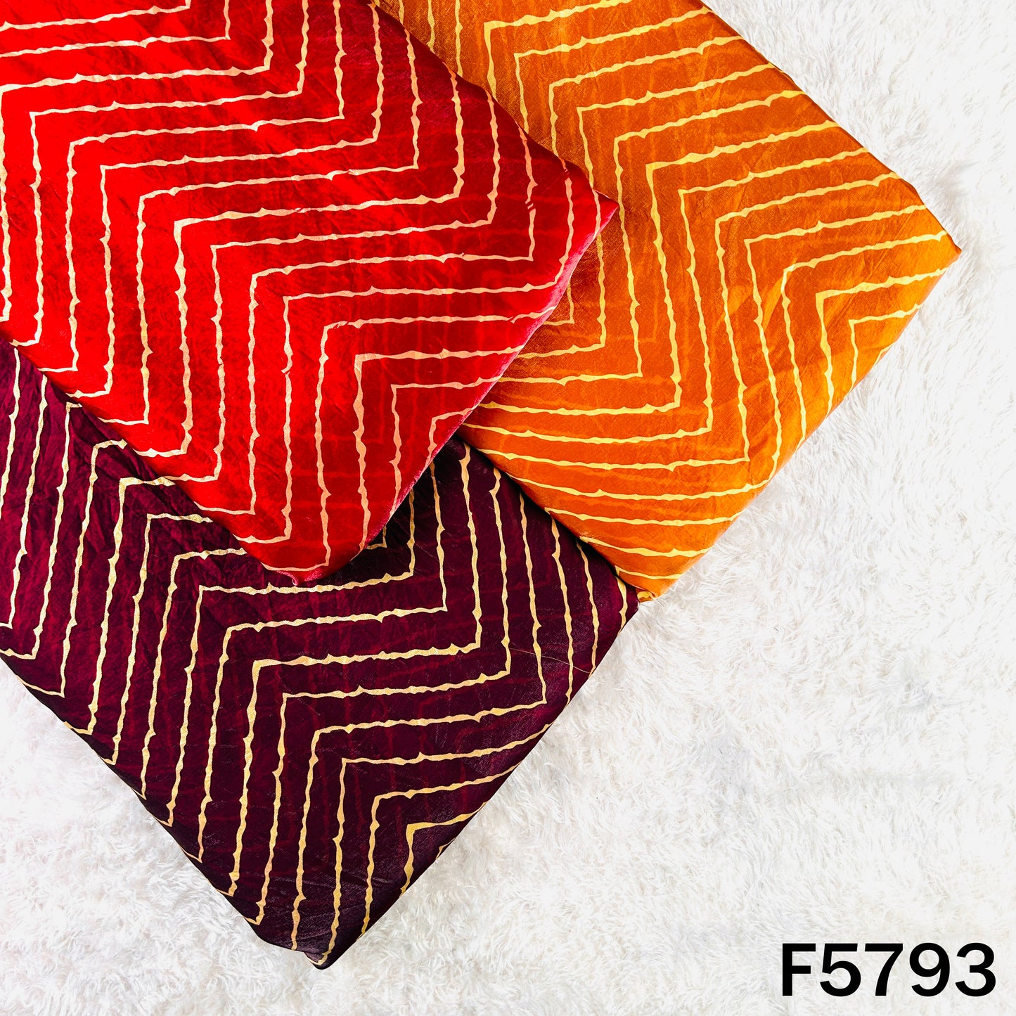 Bandhani Print Jimmy Choo Fabric - F5793