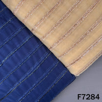 Cut Dana Sequins Work Net Fabric - F7284
