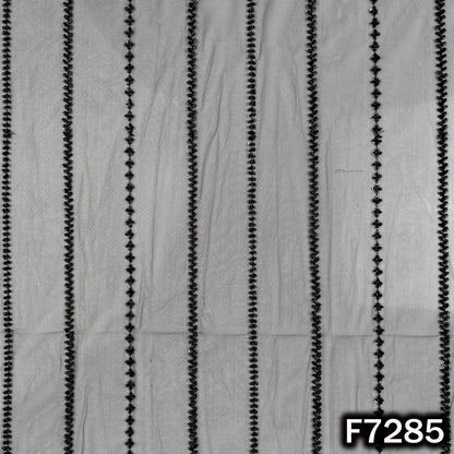 Cut Dana Sequins Work Net Fabric - F7285