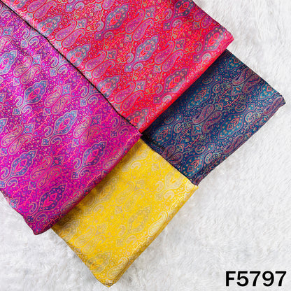Self Jacquard Brocade Fabric - F5797