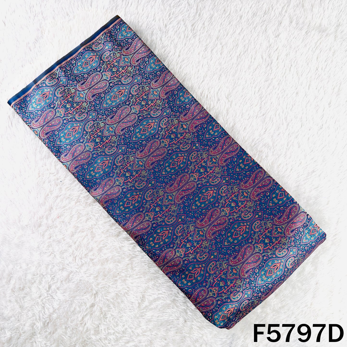 Self Jacquard Brocade Fabric - F5797