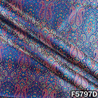 Self Jacquard Brocade Fabric - F5797