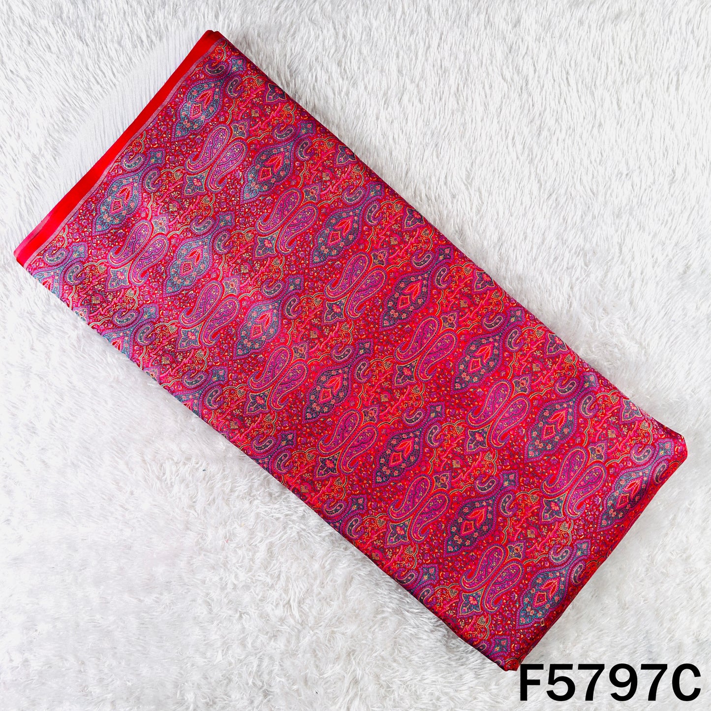 Self Jacquard Brocade Fabric - F5797