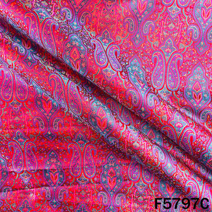 Self Jacquard Brocade Fabric - F5797
