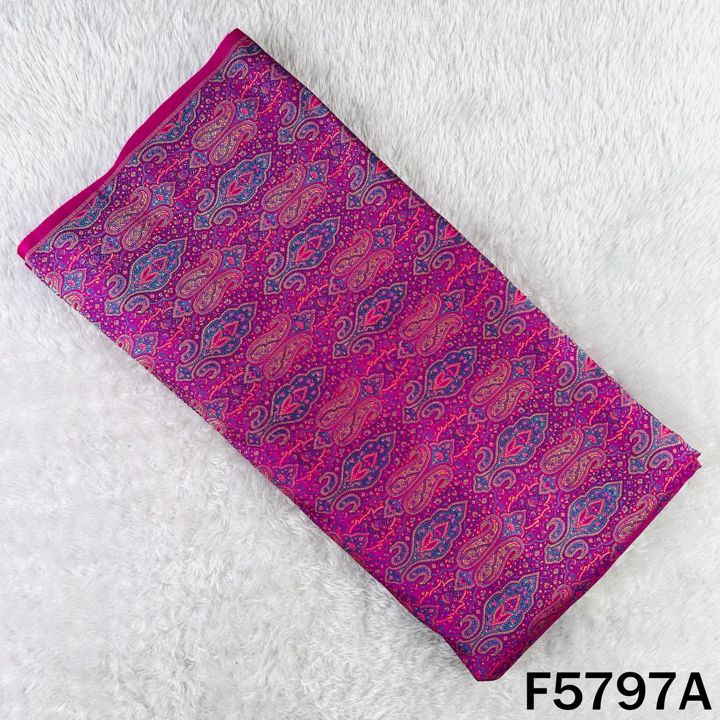 Self Jacquard Brocade Fabric - F5797