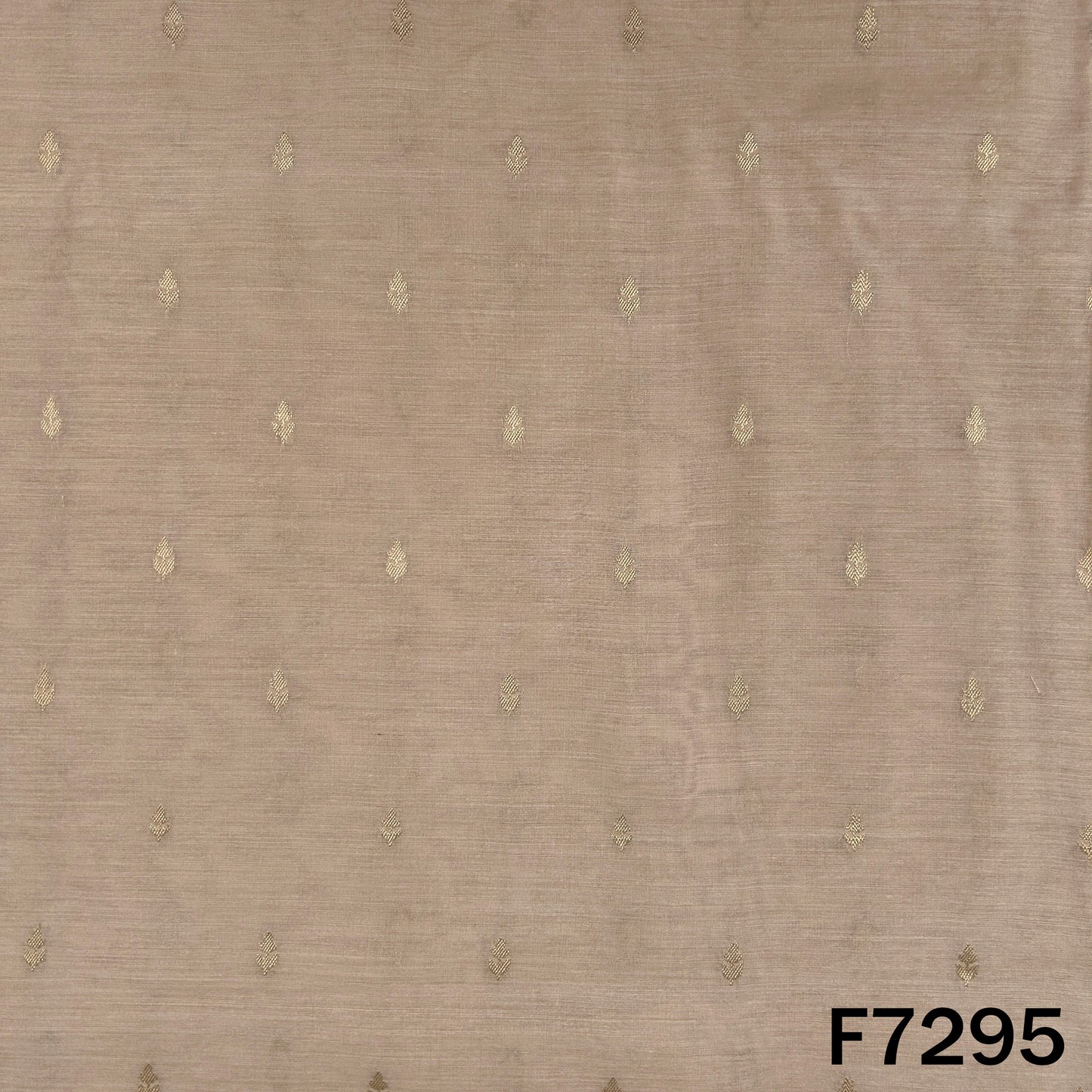 Zari Buti Work Chanderi Fabric - F7295