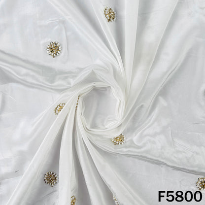 Dyeable Cut Dana Work Crepe Fabric - F5800