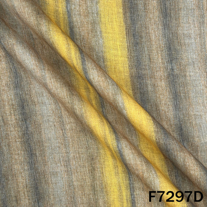 Multicolour Stripes Linen Fabric - F7297