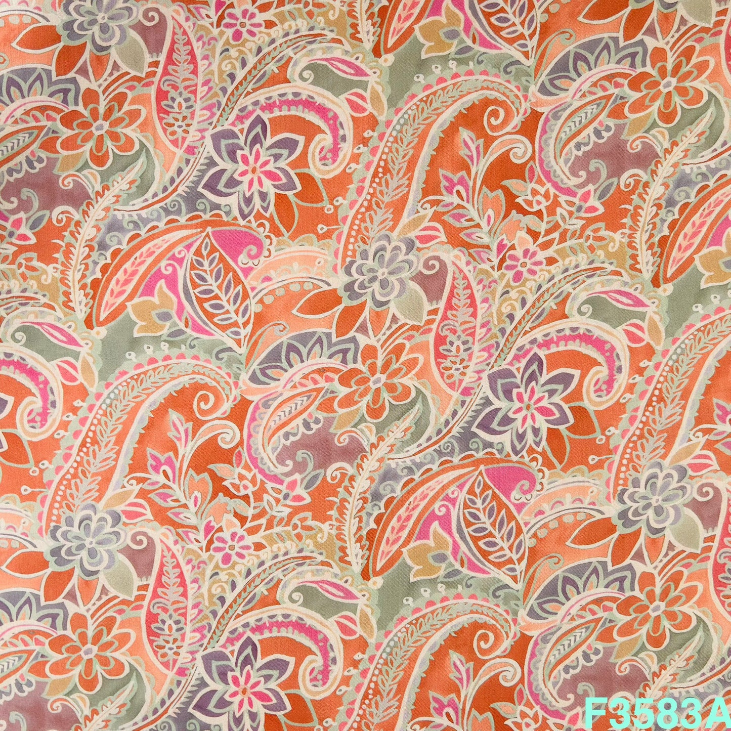 Printed Rayon Fabric-F3583