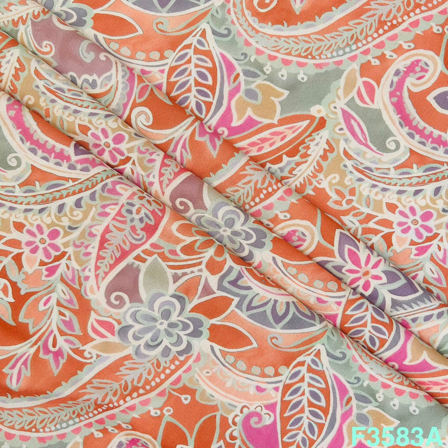 Printed Rayon Fabric-F3583